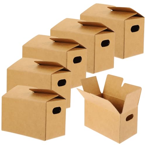 ORFOFE 10 Stück Teiliges Miniatur Versandkarton aus Natürlichem Material Realistische Puppenhaus Miniaturboxen für DIY Basteln Handliches Leichtes Kreativität und Feinmotorik ORFOFE 10 Stück Teiliges Miniatur Versandkarton aus Natürlichem Material Realistische Puppenhaus Miniaturboxen für DIY Basteln Handliches Leichtes Kreativität und Feinmotorik von ORFOFE