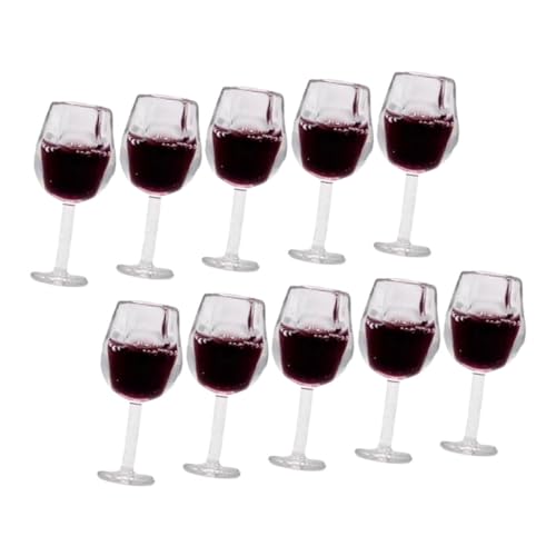 ORFOFE 10 Stück Teiliges Miniatur Weingläser Miniatur Rotwein Puppenhaus Zubehör Deko für Puppenhaus Küchenzubehör Szene ORFOFE 10 Stück Teiliges Miniatur Weingläser Miniatur Rotwein Puppenhaus Zubehör Deko für Puppenhaus Küchenzubehör Szene von ORFOFE
