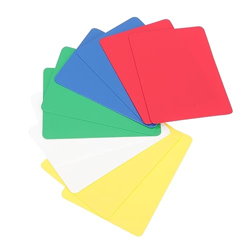 ORFOFE 10 Stück Teiliges Poker Dealing Tool Kunststoff Schnittkarten mit Glatten Kanten Farbige Kartenspender für Holdem und Pokerabende Praktische Kartenteilungswerkzeuge für Spieltisch ORFOFE 10 Stück Teiliges Poker Dealing Tool Kunststoff Schnittkarten mit Glatten Kanten Farbige Kartenspender für Holdem und Pokerabende Praktische Kartenteilungswerkzeuge für Spieltisch von ORFOFE