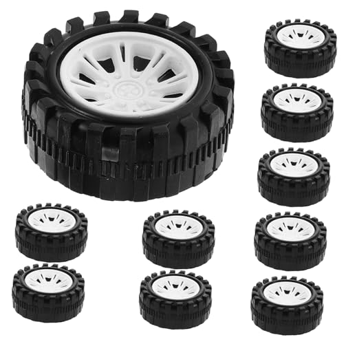ORFOFE 10 Stück Teiliges Rc Fahrzeug Reifen Auto Räder mit Langlebig und Wiederverwendbar Vielseitig für DIY Modelle Einfache Montage für Rc Cars und Roboter ORFOFE 10 Stück Teiliges Rc Fahrzeug Reifen Auto Räder mit Langlebig und Wiederverwendbar Vielseitig für DIY Modelle Einfache Montage für Rc Cars und Roboter von ORFOFE