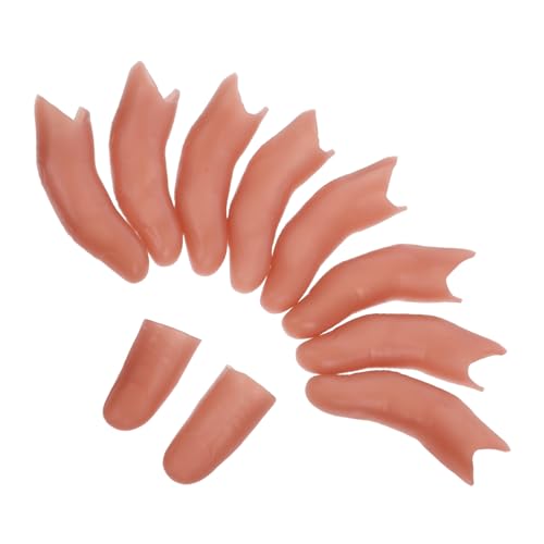 ORFOFE 10 Stück Teiliges Realistische Falsche Fingerhüllen Daumenverlängerung Close-up-zaubertricks Bühnenrequisiten für Überraschungseffekte und Vielseitige Anwendungen Wie Halloween und ORFOFE 10 Stück Teiliges Realistische Falsche Fingerhüllen Daumenverlängerung Close-up-zaubertricks Bühnenrequisiten für Überraschungseffekte und Vielseitige Anwendungen Wie Halloween und von ORFOFE