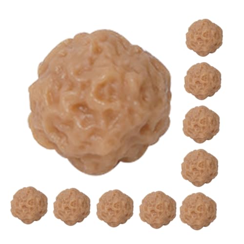 ORFOFE 10 Stück Teiliges Realistische PVC Fleischbällchen Deko Fleischball Modell Simulation Küchenrequisite Langlebig Vielseitig Einsetzbar für Food Szene Fotografie und Kreative ORFOFE 10 Stück Teiliges Realistische PVC Fleischbällchen Deko Fleischball Modell Simulation Küchenrequisite Langlebig Vielseitig Einsetzbar für Food Szene Fotografie und Kreative von ORFOFE
