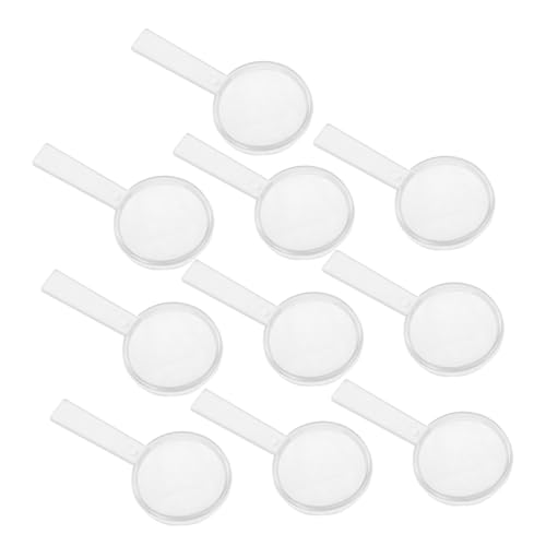 ORFOFE 10 Stück Transparente Handlupe Für Kinder, Kreatives Outdoor-Abenteuer, Beobachtungsspielzeug, Mini-optisches Instrument Für Pädagogische Erkundung, Entdeckung von ORFOFE