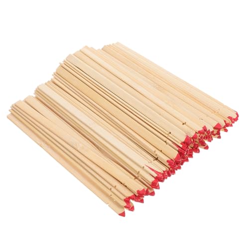 ORFOFE 100 Stück Chinesische Wahrsagestäbe aus Bambus Vintage Leere Divinationsstäbe für Buddhistische Rituale Einfach zu Verwenden Langlebig und Tragbar für Zuhause Tempel und von ORFOFE