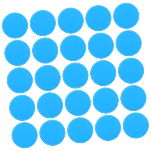 ORFOFE 100 Stück Kleine Bunte Kunststoff Zählchips Lernspiel Marker für Leicht Tragbar Glatte Kanten Vielseitig Einsetzbar für Schule Party und Zuhause von ORFOFE