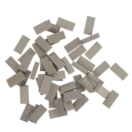 ORFOFE 100 Stück Maßstab aus Hochwertigem Realistische Micro Landschaft Bausteine für DIY Kinderhandwerk Puppenhaus Garten Dekoration ORFOFE 100 Stück Maßstab aus Hochwertigem Realistische Micro Landschaft Bausteine für DIY Kinderhandwerk Puppenhaus Garten Dekoration von ORFOFE