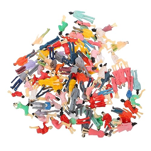 ORFOFE 100 Stück Miniatur Menschen Figuren Modell Bausatz Bunte Plastik Figuren für Sandtisch Mikro Landschaftsdekoration Architekturmodell Zubehör Maßstab Zufällige Stile ORFOFE 100 Stück Miniatur Menschen Figuren Modell Bausatz Bunte Plastik Figuren für Sandtisch Mikro Landschaftsdekoration Architekturmodell Zubehör Maßstab Zufällige Stile von ORFOFE