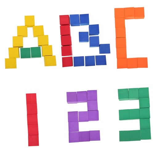 ORFOFE 102 Stück Teiliges Geometrisches Bausteinspielzeug aus Farbigem Eva Schaum Pädagogisches Lernspiel für Vorschulkinder Fördert Kreatives Bauen Geometrisches Verständnis und ORFOFE 102 Stück Teiliges Geometrisches Bausteinspielzeug aus Farbigem Eva Schaum Pädagogisches Lernspiel für Vorschulkinder Fördert Kreatives Bauen Geometrisches Verständnis und von ORFOFE