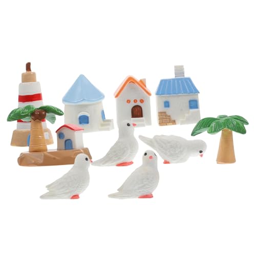 ORFOFE 10Stücke Mini Strand Dekorationen Teiliges Mikroszenen Zubehör für Puppenhaus und DIY Projekte Deko Accessoires für Realistische Strandlandschaften und Fotoszenen ORFOFE 10Stücke Mini Strand Dekorationen Teiliges Mikroszenen Zubehör für Puppenhaus und DIY Projekte Deko Accessoires für Realistische Strandlandschaften und Fotoszenen von ORFOFE