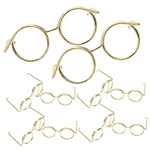 ORFOFE 10er Set Mini Puppenbrillen Aus Mit Drahtrahmen Klassische Puppenaccessoires Für Kreatives Und Verkleiden Perfekt Für Puppen Und Stofftiere ORFOFE 10er Set Mini Puppenbrillen Aus Mit Drahtrahmen Klassische Puppenaccessoires Für Kreatives Und Verkleiden Perfekt Für Puppen Und Stofftiere von ORFOFE
