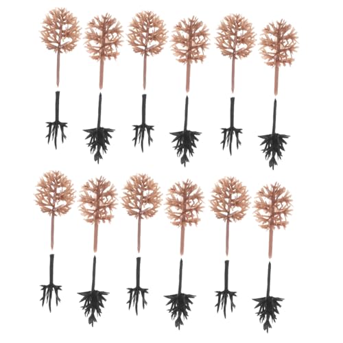 ORFOFE 116 Stück Mikro Landschaftsmodellbaum Modell Mini Szenenzubehör Modellbäume Modellbäume Für Diorama Modelllandschaftsbaum Mini Modell Miniaturbäume von ORFOFE