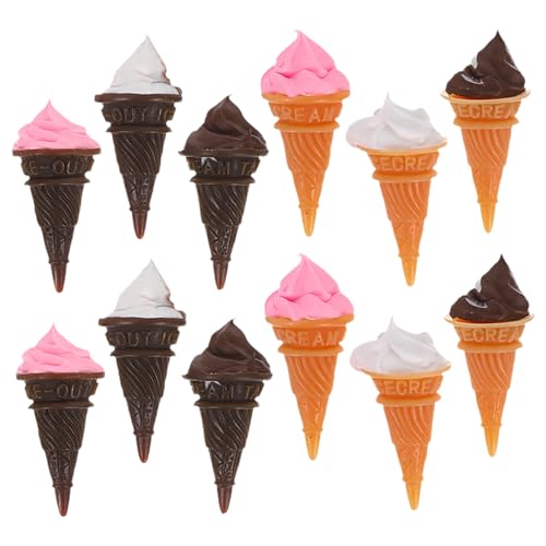 ORFOFE 12 Stück Mini Haus Eiscreme Heimdekoration Mini Lebensmittel Simuliertes Dessert Requisite Puppenhaus Eiscreme Dessert Ornamente ORFOFE 12 Stück Mini Haus Eiscreme Heimdekoration Mini Lebensmittel Simuliertes Dessert Requisite Puppenhaus Eiscreme Dessert Ornamente von ORFOFE