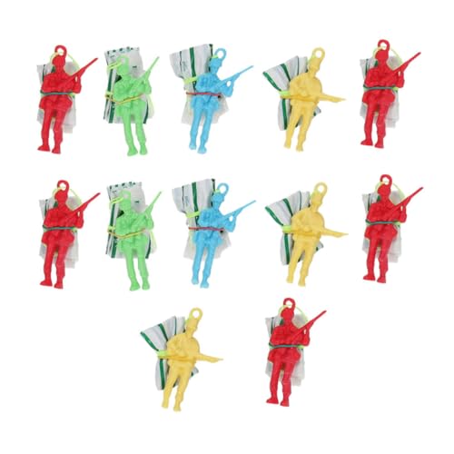 ORFOFE 12 Stück Teiliges Fallschirmspringer mit Soldaten Outdoor Wurfspielzeug für Ab Jahren Unisex Fallschirm Flugspielzeug für Draußen Geschenk für Geburtstage und Feiertage ORFOFE 12 Stück Teiliges Fallschirmspringer mit Soldaten Outdoor Wurfspielzeug für Ab Jahren Unisex Fallschirm Flugspielzeug für Draußen Geschenk für Geburtstage und Feiertage von ORFOFE
