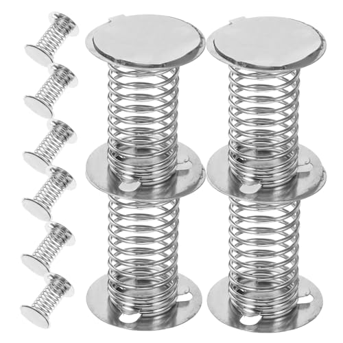 ORFOFE 12 Stück Teiliges Federsockel für Tanzpuppen Doppelseitiger Kleber Federbasis DIY Auto Armaturenbrett Deko Vielseitig Einsetzbar für Heim Büro und Fahrzeug Kreative Bastelzubehör von ORFOFE