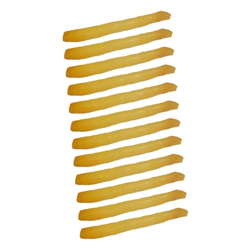 ORFOFE 12 Stück Teiliges Realistische Plastik Pommes Frites Modellspielzeug Lebensechte Simulierte Chips Fotorequisite und Dekoration Geeignet für Spielküche und Partydeko ORFOFE 12 Stück Teiliges Realistische Plastik Pommes Frites Modellspielzeug Lebensechte Simulierte Chips Fotorequisite und Dekoration Geeignet für Spielküche und Partydeko von ORFOFE