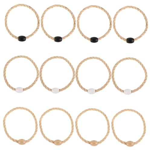 ORFOFE 12 Stück Teiliges Wurfspiel Set aus Robustem Seil für Garten und Strand Vielseitiges Outdoor Ringwurfspiel für Erwachsene und Tragbares Spiel für Picknick und Rasenpartys von ORFOFE