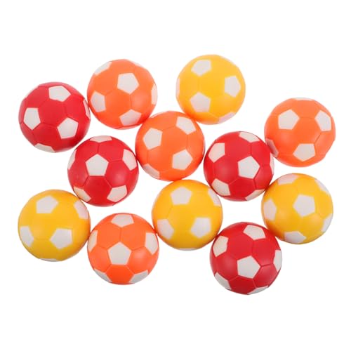 ORFOFE 12 Stück Tischfußball Bälle Mini Kickerbälle Kompatibel Glatte Oberfläche Langlebig für Tischkicker Spiel und Freizeitspaß von ORFOFE