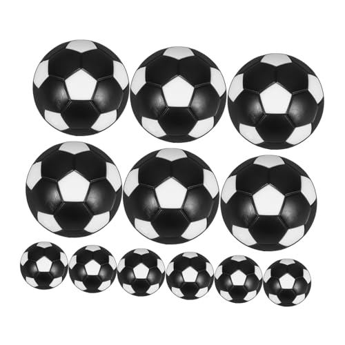 ORFOFE 12 Stück Tischfußball Ersatzbälle Robuste Foosball Tischkicker Bälle für Passend für Tischfußball Zubehör Langlebige Spielbälle für Reibungslosen Spielspaß von ORFOFE