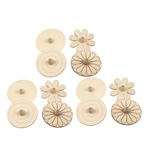 ORFOFE 12Stücke Teiliges DIY Holzgyroskop für Basteln für Kreative Aktivitäten für Jungen und Fördert Hand Auge Koordination und Fantasie ORFOFE 12Stücke Teiliges DIY Holzgyroskop für Basteln für Kreative Aktivitäten für Jungen und Fördert Hand Auge Koordination und Fantasie von ORFOFE