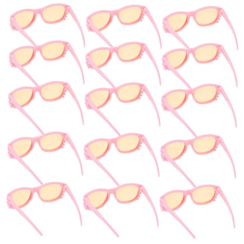 ORFOFE 16 Stück Teiliges Puppenzubehör Mini Sonnenbrillen aus Robustem Kunststoff Kleine Bunte Puppenbrillen für Dress-up und DIY Bastelarbeiten für Puppenhaus Dekoration und Geschenk ORFOFE 16 Stück Teiliges Puppenzubehör Mini Sonnenbrillen aus Robustem Kunststoff Kleine Bunte Puppenbrillen für Dress-up und DIY Bastelarbeiten für Puppenhaus Dekoration und Geschenk von ORFOFE