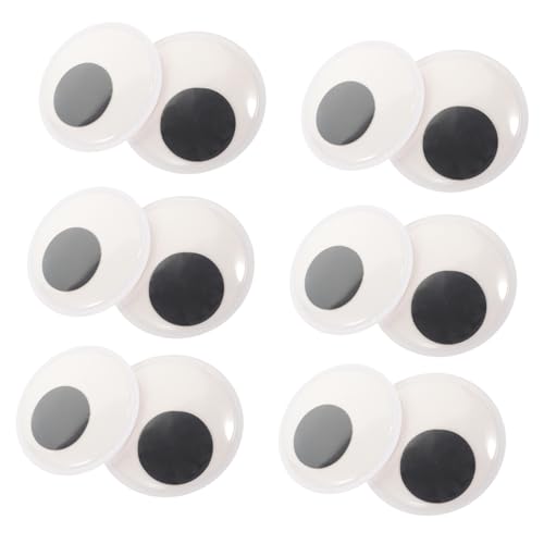 ORFOFE 16 Stück Teiliges Selbstklebende Große Puppenaugen für DIY Bastelmaterial Handwerk Zubehör Kreative Dekoration Spielzeugaugen für Puppen und Bastelprojekte von ORFOFE