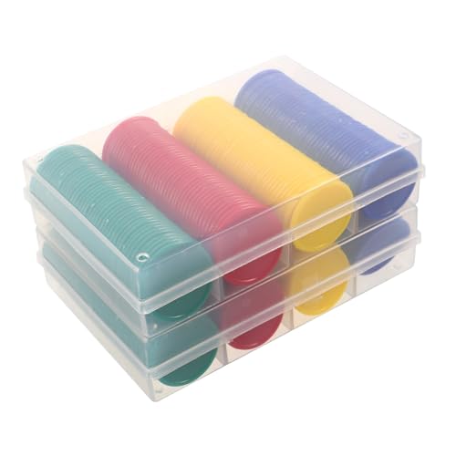 ORFOFE 160 Stück Lernspiel-münzen aus Robustem Kunststoff Farbenfrohe Belohnungs Zählchips für Mathe-unterricht Klassenzimmer-anreize Rollenspiele und Lernaktivitäten von ORFOFE