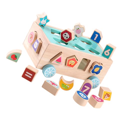 ORFOFE 18 Loch Holzspielzeug Für Pädagogisches Formensortierspielzeug Zur Von Kognitiven Fähigkeiten Ideales Für Kleinkinder Und Vorschulkinder Fördert Lernen Mit ORFOFE 18 Loch Holzspielzeug Für Pädagogisches Formensortierspielzeug Zur Von Kognitiven Fähigkeiten Ideales Für Kleinkinder Und Vorschulkinder Fördert Lernen Mit von ORFOFE