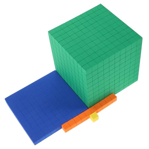 ORFOFE 1Satz Basis Blöcke für Mathematik Mathespielzeug zum Zählen für Vorschulkinder Sicheres Lernmaterial für Kindergarten Hause Fördert Mathematische ORFOFE 1Satz Basis Blöcke für Mathematik Mathespielzeug zum Zählen für Vorschulkinder Sicheres Lernmaterial für Kindergarten Hause Fördert Mathematische von ORFOFE