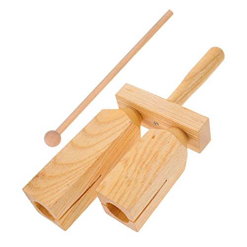 ORFOFE 1Satz Percussion aus Holz Pädagogisches Rhythmusinstrument für Musikunterricht Fördert Kreativität und Konzentration Sicheres Design ohne Schadstoffe von ORFOFE