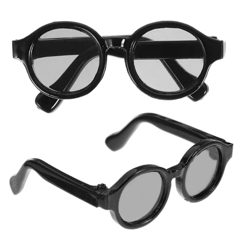 ORFOFE 2 Paare Miniatur Puppenbrillen aus Kunststoff Dekorative Sonnenbrillen für Puppen Leicht und Kreativ für DIY Bastelprojekte und Puppenkostüme ORFOFE 2 Paare Miniatur Puppenbrillen aus Kunststoff Dekorative Sonnenbrillen für Puppen Leicht und Kreativ für DIY Bastelprojekte und Puppenkostüme von ORFOFE