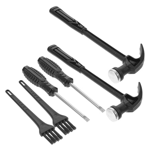 ORFOFE 2 Sätze Ausgrabungsset mit Hammer Meißel Bürste Grabwerkzeug Lernspielzeug Fossilien Edelsteine Ausgraben Werkzeugset für Kreatives Experimentieren und Sensorische von ORFOFE