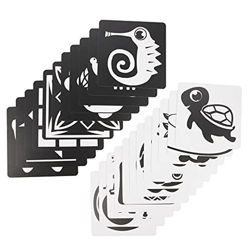 ORFOFE 2 Sätze Baby Visuelle Stimulation Früher Entwicklungskarten Lernen Flash-Karten ORFOFE 2 Sätze Baby Visuelle Stimulation Früher Entwicklungskarten Lernen Flash-Karten von ORFOFE