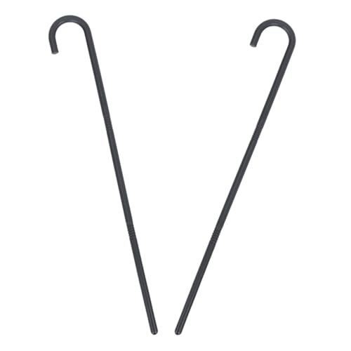 ORFOFE 2 Sätze Party Krücken Teilig Schwarze Halloween Krücken Requisiten aus Leichtem Kunststoff Magischer Stock für Performance und Cosplay Dekoratives Accessoire für Halloween und von ORFOFE