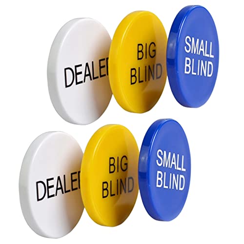 ORFOFE 2 Sätze Poker Spielchips Set Zählchips für Bingo und Poker mit Kleinen und Großen Blinds für Mathe Lernen und Gruppierung und Langlebig für Spiel ORFOFE 2 Sätze Poker Spielchips Set Zählchips für Bingo und Poker mit Kleinen und Großen Blinds für Mathe Lernen und Gruppierung und Langlebig für Spiel von ORFOFE