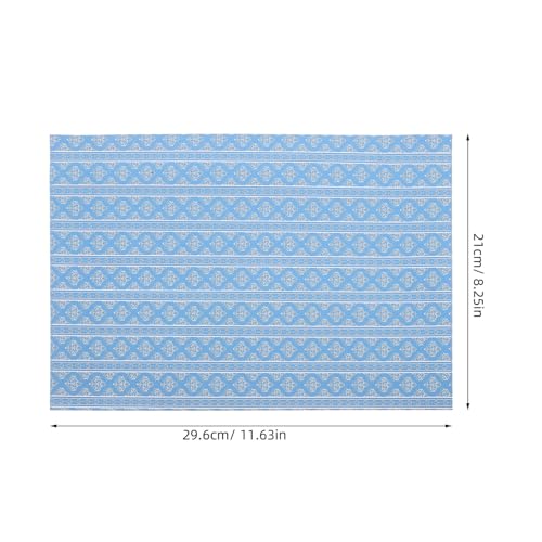ORFOFE 2 Stück Dollhouse Einfach zu Kleben Strapazierfähiges Papier Geeignet für DIY Mikro landschaften und Kinderzimmer Dekoration von ORFOFE