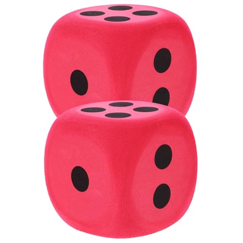 ORFOFE 2 Stück Große Eva Würfel Spielwürfel mit Abgerundeten Kanten Leichte Robuste Schaumstoffwürfel als Lernhilfe und Party-Requisiten ORFOFE 2 Stück Große Eva Würfel Spielwürfel mit Abgerundeten Kanten Leichte Robuste Schaumstoffwürfel als Lernhilfe und Party-Requisiten von ORFOFE