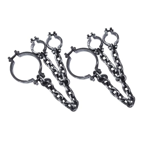 ORFOFE 2 Stück Halloween Imitation Kunststoff Gefängnis für Halloween Kostüm Requisiten Spukhaus Deko und Party Zubehör ORFOFE 2 Stück Halloween Imitation Kunststoff Gefängnis für Halloween Kostüm Requisiten Spukhaus Deko und Party Zubehör von ORFOFE