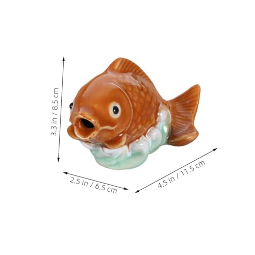 ORFOFE 2 Stück Keramik Wc Schraubenkappen Karpfenform Toilettenschrauben Abdeckungen Lustige Dekorative Porzellan Schraubenabdeckungen Passend für Badezimmergestaltung ORFOFE 2 Stück Keramik Wc Schraubenkappen Karpfenform Toilettenschrauben Abdeckungen Lustige Dekorative Porzellan Schraubenabdeckungen Passend für Badezimmergestaltung von ORFOFE