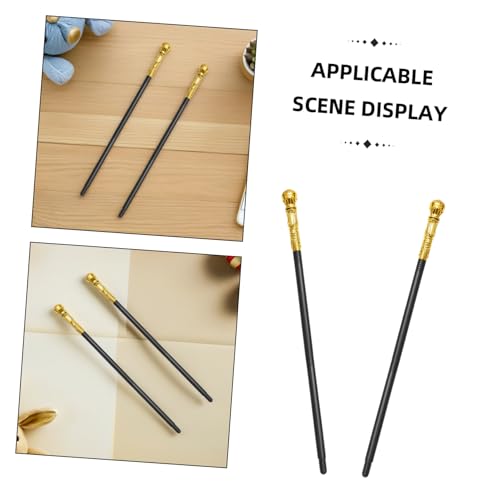 ORFOFE 2 Stück Königszepter Gold Abnehmbar Stabil Zauberstab Bühnenrequisite für Kostüm Party Halloween Geburtstag ORFOFE 2 Stück Königszepter Gold Abnehmbar Stabil Zauberstab Bühnenrequisite für Kostüm Party Halloween Geburtstag von ORFOFE