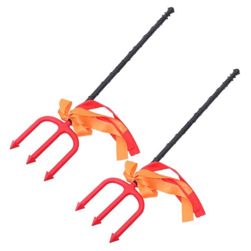 ORFOFE 2 Stück Kunststoff Halloween Teufelsharke Leichtes Cosplay Requisit für Erwachsene und Realistisch Detailliert Sicher für Party und Kostüm ORFOFE 2 Stück Kunststoff Halloween Teufelsharke Leichtes Cosplay Requisit für Erwachsene und Realistisch Detailliert Sicher für Party und Kostüm von ORFOFE