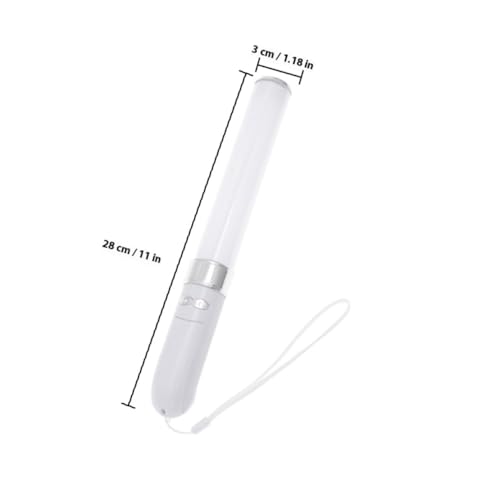 ORFOFE 2 Stück LED Leuchtstäbe Wiederverwendbar Farben Tragbare Leuchtende Cheer Sticks mit Ein Ausschalter Rutschfest für Partys Konzerte Tanz und Bühnenperformance ORFOFE 2 Stück LED Leuchtstäbe Wiederverwendbar Farben Tragbare Leuchtende Cheer Sticks mit Ein Ausschalter Rutschfest für Partys Konzerte Tanz und Bühnenperformance von ORFOFE