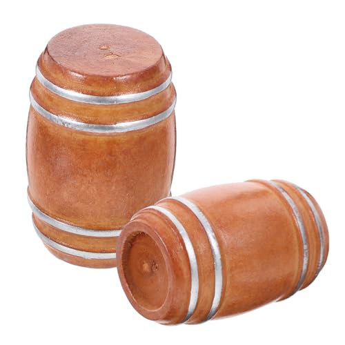 ORFOFE 2 Stück Mini Holzfässer Miniatur Bierfass Dekoration für DIY Puppenhaus Hochwertige Mini Szene Requisiten Lebensechte Bar Accessoires Vielseitig für Fotografie ORFOFE 2 Stück Mini Holzfässer Miniatur Bierfass Dekoration für DIY Puppenhaus Hochwertige Mini Szene Requisiten Lebensechte Bar Accessoires Vielseitig für Fotografie von ORFOFE