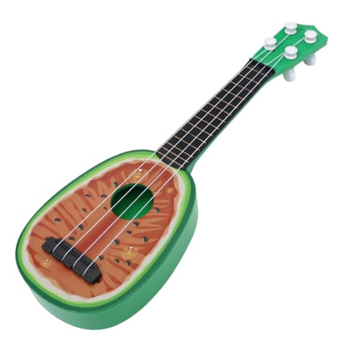ORFOFE 2 Stück Mini Obst Gitarren Teilig Musikinstrumente für Realistische Ukulele in Wassermelonen und Pädagogisches Lernspielzeug zur Musikalischen Früherziehung von ORFOFE