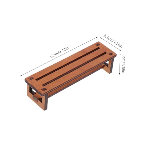 ORFOFE 2 Stück Miniatur Holzstuhl im Vintage Stil Langlebige Miniaturmöbel für Puppenhaus Gartenmöbel Dekoration Miniatur Hocker für Bastelornamente Robust und Dekorativ ORFOFE 2 Stück Miniatur Holzstuhl im Vintage Stil Langlebige Miniaturmöbel für Puppenhaus Gartenmöbel Dekoration Miniatur Hocker für Bastelornamente Robust und Dekorativ von ORFOFE