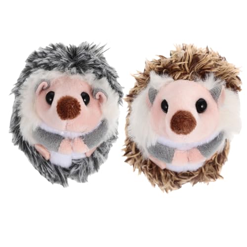 ORFOFE 2 Stück Plüsch Igel Schlüsselanhänger Weicher Kuscheltier Anhänger und Dunkelbraun Niedliches für Geburt Geburtstag Schultüte Handliches Taschen Accessoire ORFOFE 2 Stück Plüsch Igel Schlüsselanhänger Weicher Kuscheltier Anhänger und Dunkelbraun Niedliches für Geburt Geburtstag Schultüte Handliches Taschen Accessoire von ORFOFE