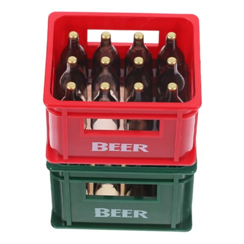 ORFOFE 2 Stück Realistische Mini Bierflaschen als Dekoration für Puppenhäuser Küche und Fotografie für Feengärten und Bars ORFOFE 2 Stück Realistische Mini Bierflaschen als Dekoration für Puppenhäuser Küche und Fotografie für Feengärten und Bars von ORFOFE