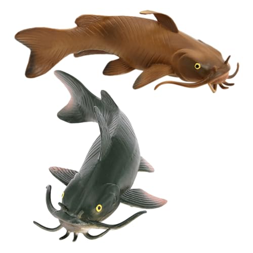 ORFOFE 2 Stück Realistisches Plastik fischmodell als Pädagogisches und Dekofigur Detailgetreues Nachbildungsfischornament für Lernen und Interaktiven ORFOFE 2 Stück Realistisches Plastik fischmodell als Pädagogisches und Dekofigur Detailgetreues Nachbildungsfischornament für Lernen und Interaktiven von ORFOFE