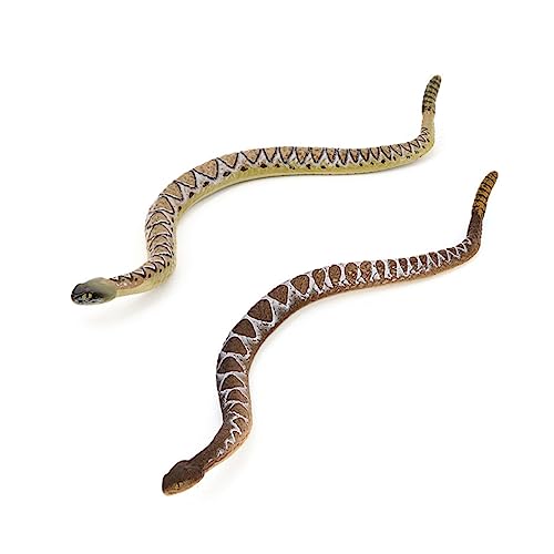 ORFOFE 2 Stück Simulation Realistische Schlangenfiguren Gefälschte Schlangenspielzeugfiguren Simulation Tierfigur Schlangenmodell ORFOFE 2 Stück Simulation Realistische Schlangenfiguren Gefälschte Schlangenspielzeugfiguren Simulation Tierfigur Schlangenmodell von ORFOFE