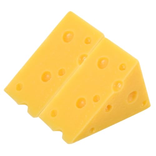 ORFOFE 2 Stück Simulationskäse Modell Realistisches Dreieck Käse Deko Lebensmittel Miniatur Haus Zubehör Leicht Langlebig für Bäckerei Laden Display und Fotografie ORFOFE 2 Stück Simulationskäse Modell Realistisches Dreieck Käse Deko Lebensmittel Miniatur Haus Zubehör Leicht Langlebig für Bäckerei Laden Display und Fotografie von ORFOFE