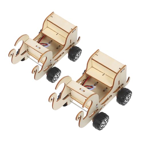 ORFOFE 2 Stück Stimmegesteuertes Modellauto mit Präzisem Soundsensor für Interaktives Lernen und Spielerische Wissenschaft für DIY Technikprojekte von ORFOFE